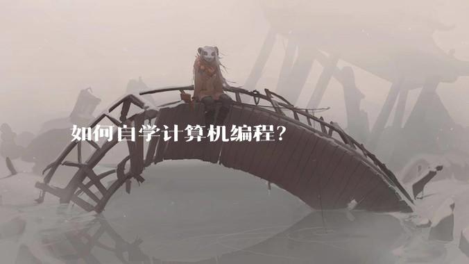 如何自学计算机编程？